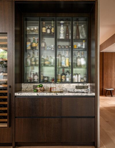 Modern beverage case.